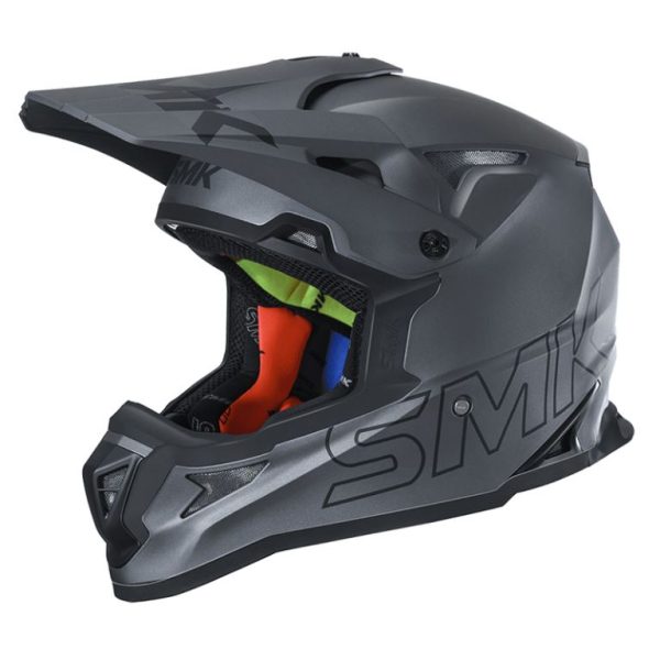 SMK Allterra Solid – Off Road Helmet – Anthracite Mada 620