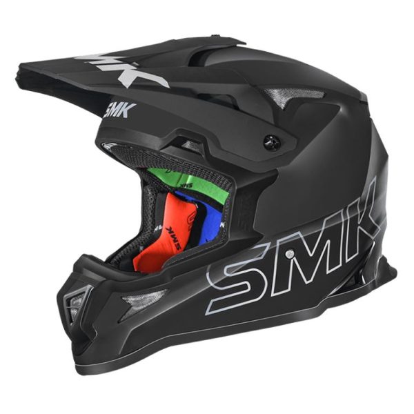 SMK Allterra Solid – Off Road Helmet – Black MA 260