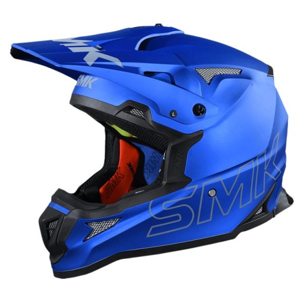 SMK Allterra Solid – Off Road Helmet – Flame Blue MA 500