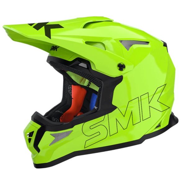 SMK Allterra Solid – Off Road Helmet – Hi Vision Hv 420