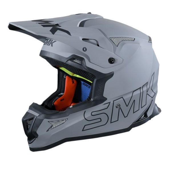 SMK Allterra Solid – Off Road Helmet – Nardo Grey MA 600