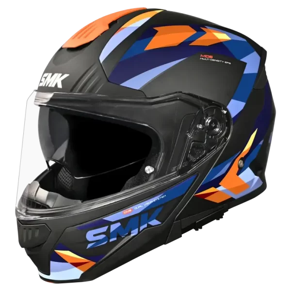 SMK Gullwing Charger – Flip-up Helmet – MA 257