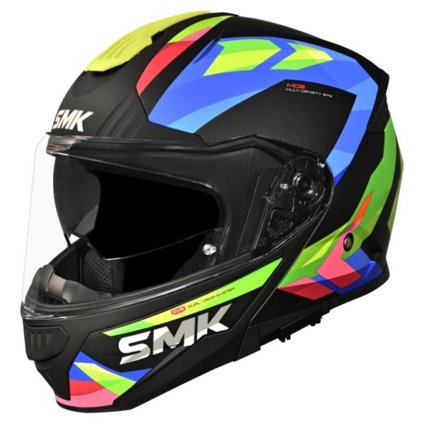 SMK Gullwing Charger – Flip-up Helmet – MA 285