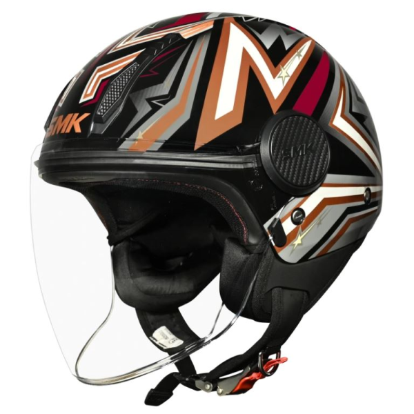 SMK Laminar Starz - Open Face Helmet - GL 276