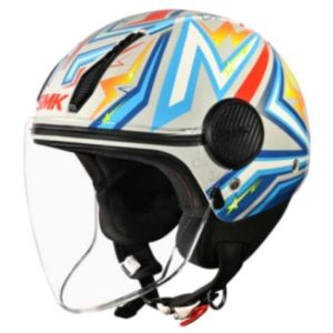 SMK Laminar Starz - Open Face Helmet - GL 654