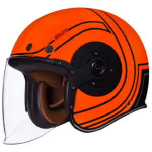 SMK Retro Jet Carretera - Open Face Helmet - MA 722