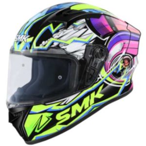 SMK Stellar Turbo Full-Face Helmet - GL249