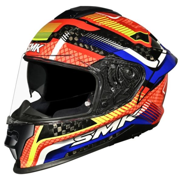 SMK Titan Carbon Razor – Full Face Helmets – GL 235