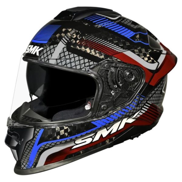 SMK Titan Carbon Razor – Full Face Helmets – GL 236