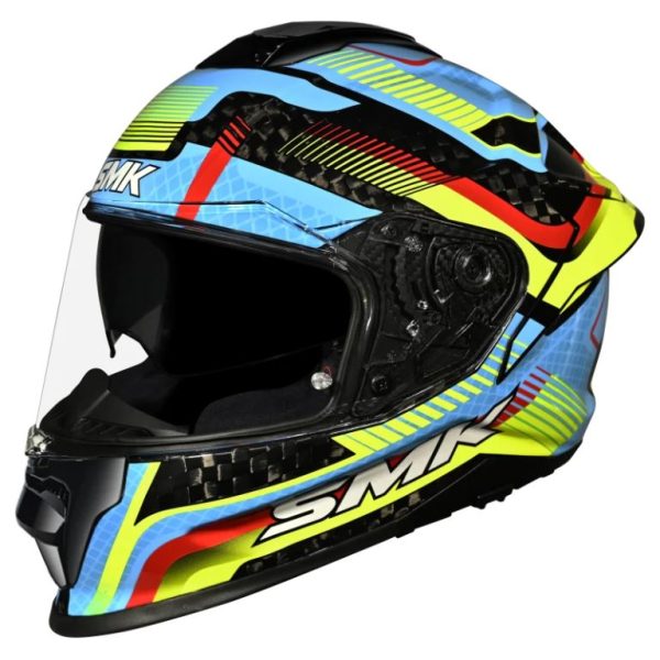 SMK Titan Carbon Razor – Full Face Helmets – GL 254