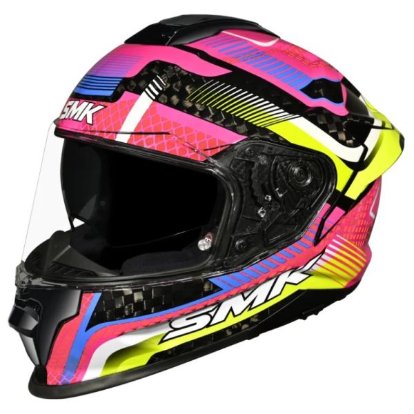 SMK Titan Carbon Razor – Full Face Helmets – GL 294