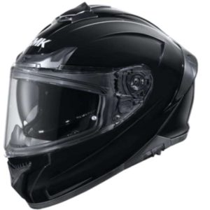 SMK Typhoon Solid Full-Face Helmet - Black GL200