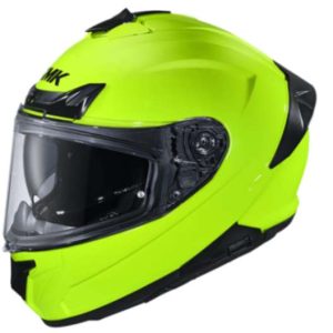 SMK Typhoon Solid Full-Face Helmet - HI Vision HV 400