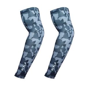 Scala Air-X Arm Sleeves Dark Grey Camo