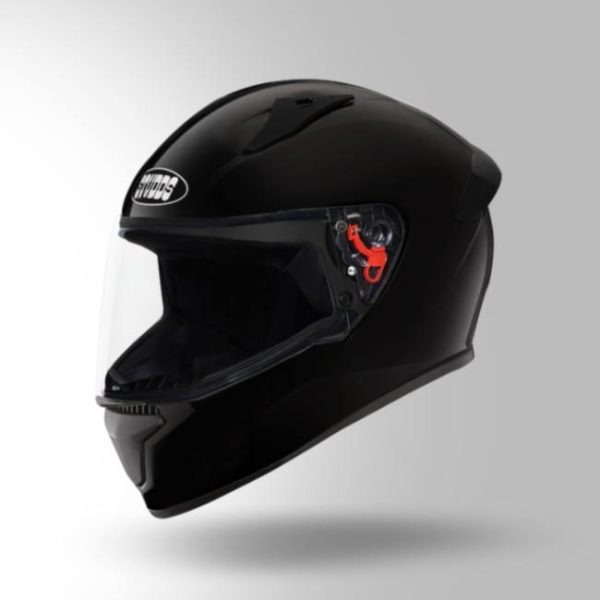 Studds Thunder Black With Spoiler - Full Face Helmets