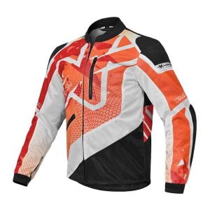 Viaterra Corbett Custom Color - Off Road Trail Riding Jacket - Red Orange