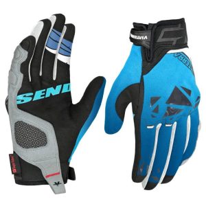 Viaterra Roost V2 – Offroad Motorcycle Gloves - Aqua