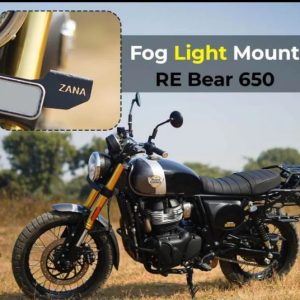 ZANA Fog Light Mount for Bear 650 (Mild Steel) - ZI-8549