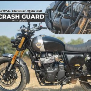 ZANA Leg Guard / Crash Guard with Slider for Bear 650 (MS Black) - ZI-8541