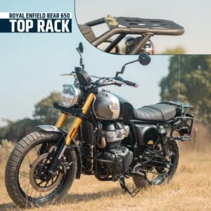 ZANA Top Rack with W Plate for Bear 650 (Compatible with Pillion Backrest) - ZI-8542