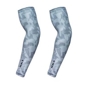 Scala Air-X Arm Sleeves Light Grey Camo