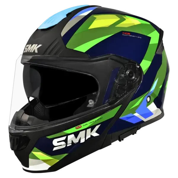 SMK Gullwing Charger – Flip-up Helmet – GL 585