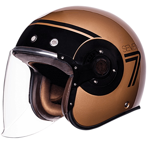 SMK Retro Jet Seven - Open Face Helmet - MA 260