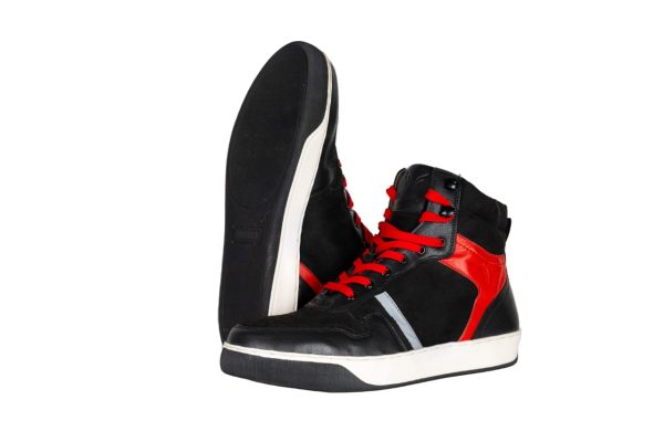 AMAROQ Urbane Riding Black Red Sneakers 1