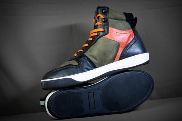 Amaroq Urbane Riding Sneakers - Olive Orange