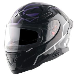 Axor Helmets Apex Marvel Black Panther Helmet - Black Purple