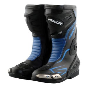 Axor Slipstream Black Blue Riding Boots