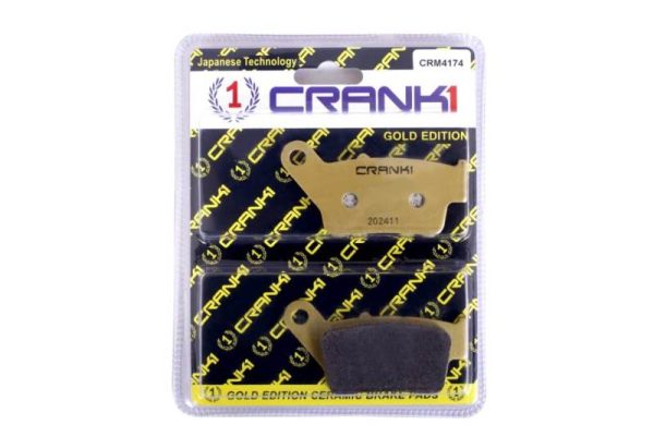 CRANK1 Brake Pads Rear For Bajaj Pulsar 150 (2023-2025)- Ceramic - CRM4174