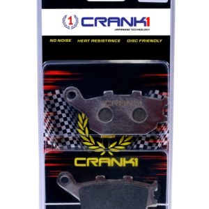 CRANK1 Carbon Brake Pads Rear Yamaha YZF R1 2004-2006 ( CFB471 )