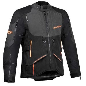 IXON Ragnar Jacket - BlackAnthraciteOrange