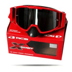 RCB X Series Goggles 01GL002 - Red Chrome