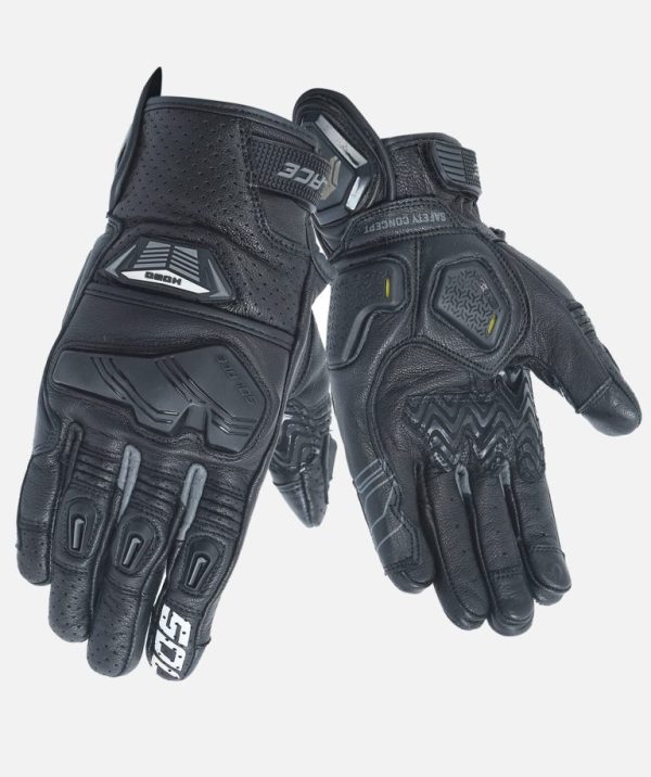 Solace Hobo Semi-Gauntlet Gloves ( Black)