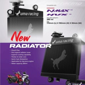 UMA Racing Radiator Aerox 02R00090