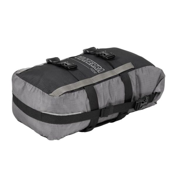 Viaterra Pod - 100% Waterproof Motorcycle Tail Bag - Grey