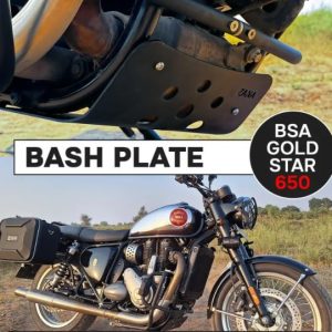 ZANA Bash Plate for BSA Goldstar 650 (Aluminum Black) - ZI-8539