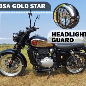 ZANA Headlight Grill for BSA Goldstar 650 (Stainless Steel Black) T-1 - ZI-8533