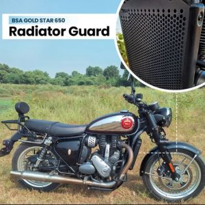 ZANA Radiator Grill Honeycomb for BSA Goldstar 650 (Black) - ZI-8535