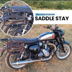 ZANA Saddle Stay for BSA Goldstar 650 with Jerry Can Mount (Mild Steel) - ZI-8531