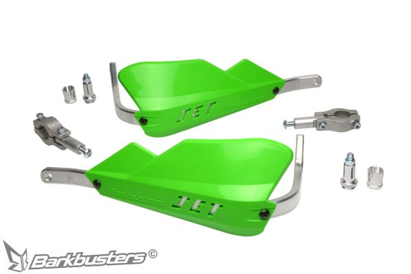 Barkbusters JET Handguard-Two Point Mount (Straight 22mm)-(Green)-JET-001-GR