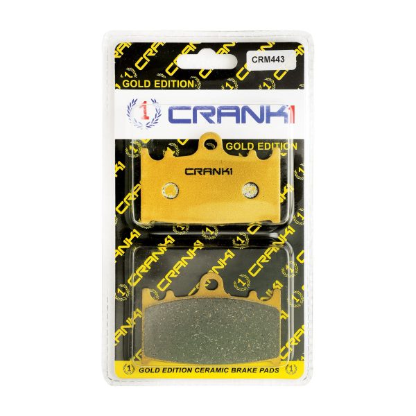 CRANK1 Brake Pad for Front Kawasaki Versys 1000 (2 Sets Required)-CRM443
