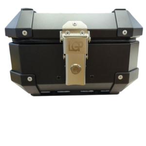 LGP-10 litres Aluminium Top Box black ( Fits All Motorcycles )-LGP11209