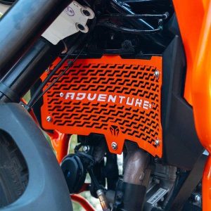 Moto Torque Orange Radiator Guard (MS) For KTM 250 Adventure/Adventure X390 Adventure 2025