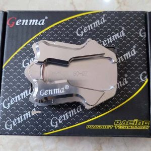 Genma Yamaha Aerox Side Stand Extender-Silver