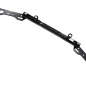 Motorcycle Scooter Crossbar Balancebar Aluminum Alloy Multifunctional Adjustable Extension Rod Phone Holder Bar ( BLACK )