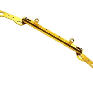 Motorcycle Scooter Crossbar Balancebar Aluminum Alloy Multifunctional Adjustable Extension Rod Phone Holder Bar (Golden)