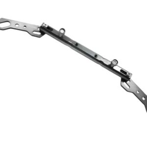 Motorcycle Scooter Crossbar Balancebar Aluminum Alloy Multifunctional Adjustable Extension Rod Phone Holder Bar (Grey)